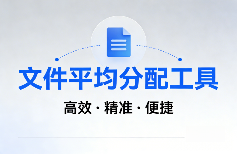 文件平均分配工具