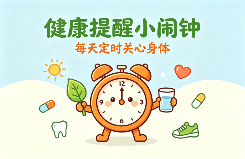 健康提醒小闹钟（win电脑端）